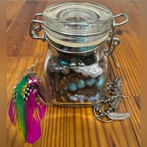 Navajo inspired Mini Jewelry Jar